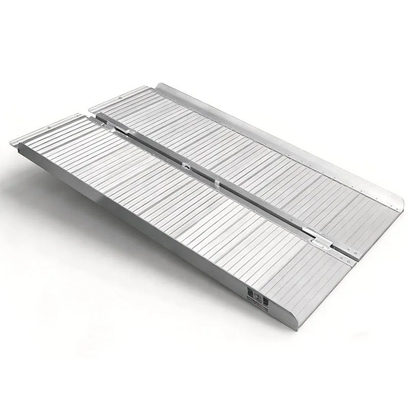 Rampe plate pliable pour fourgon