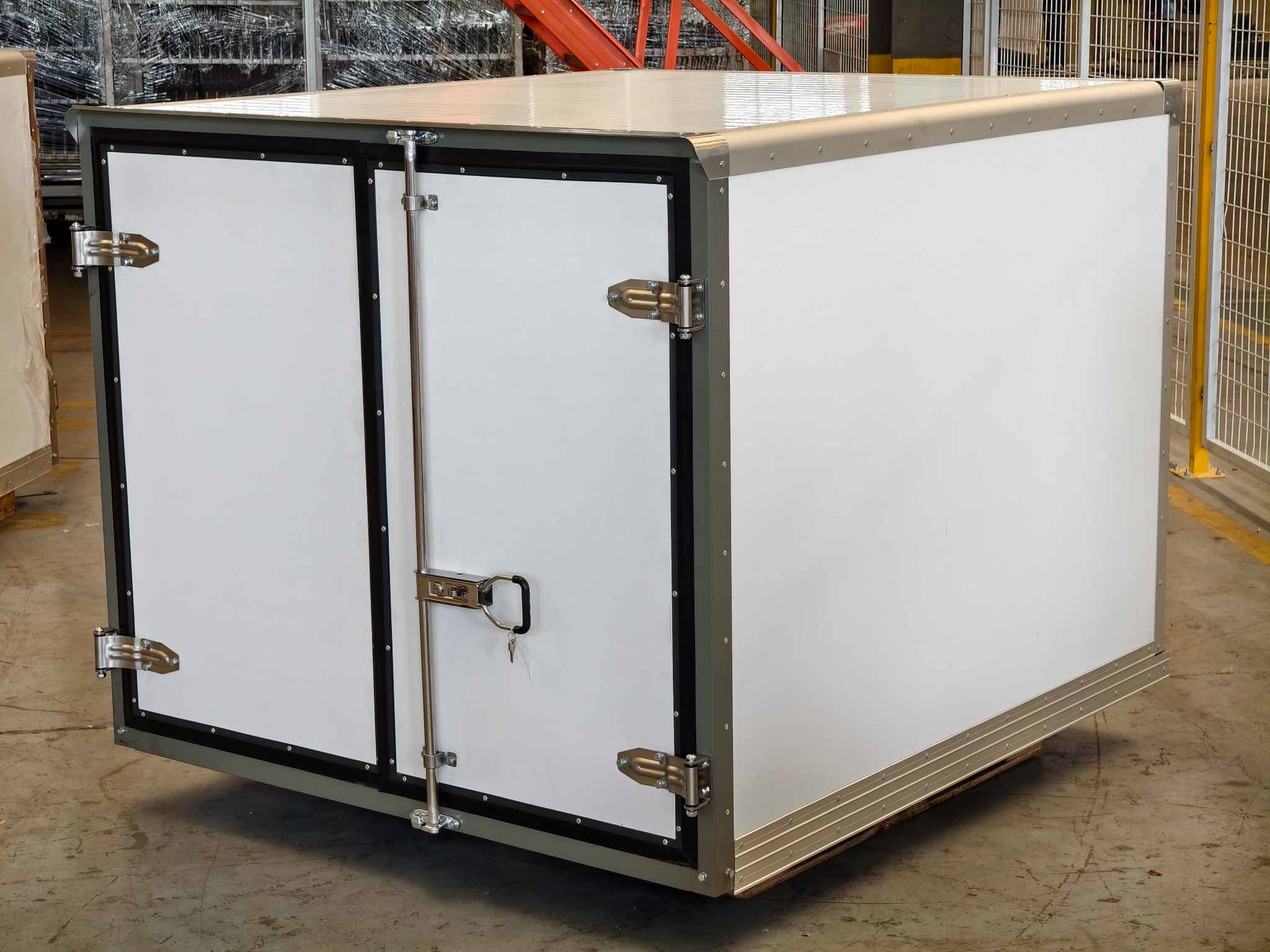 Carrosserie de camion sec en nylon nid d'abeille